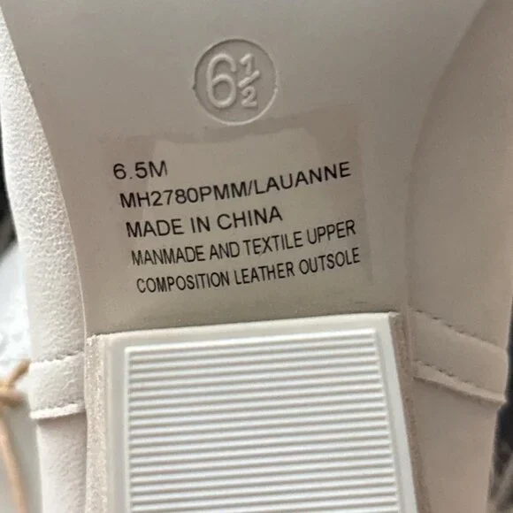 New With Tags White grey MIA studded western pull up ankle cowboy boots size 6.5 - Picture 7 of 9